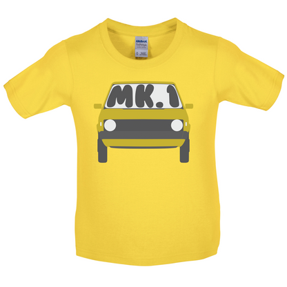 Golf MK1 - Bubble Kids T Shirt