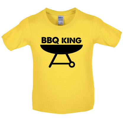 BBQ King Kids T Shirt