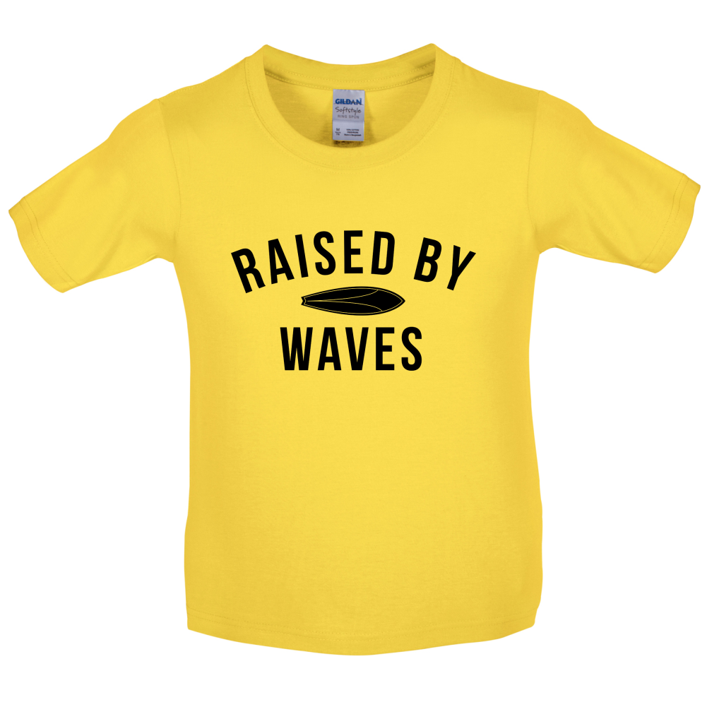 Raised By Waves Kids T Shirt