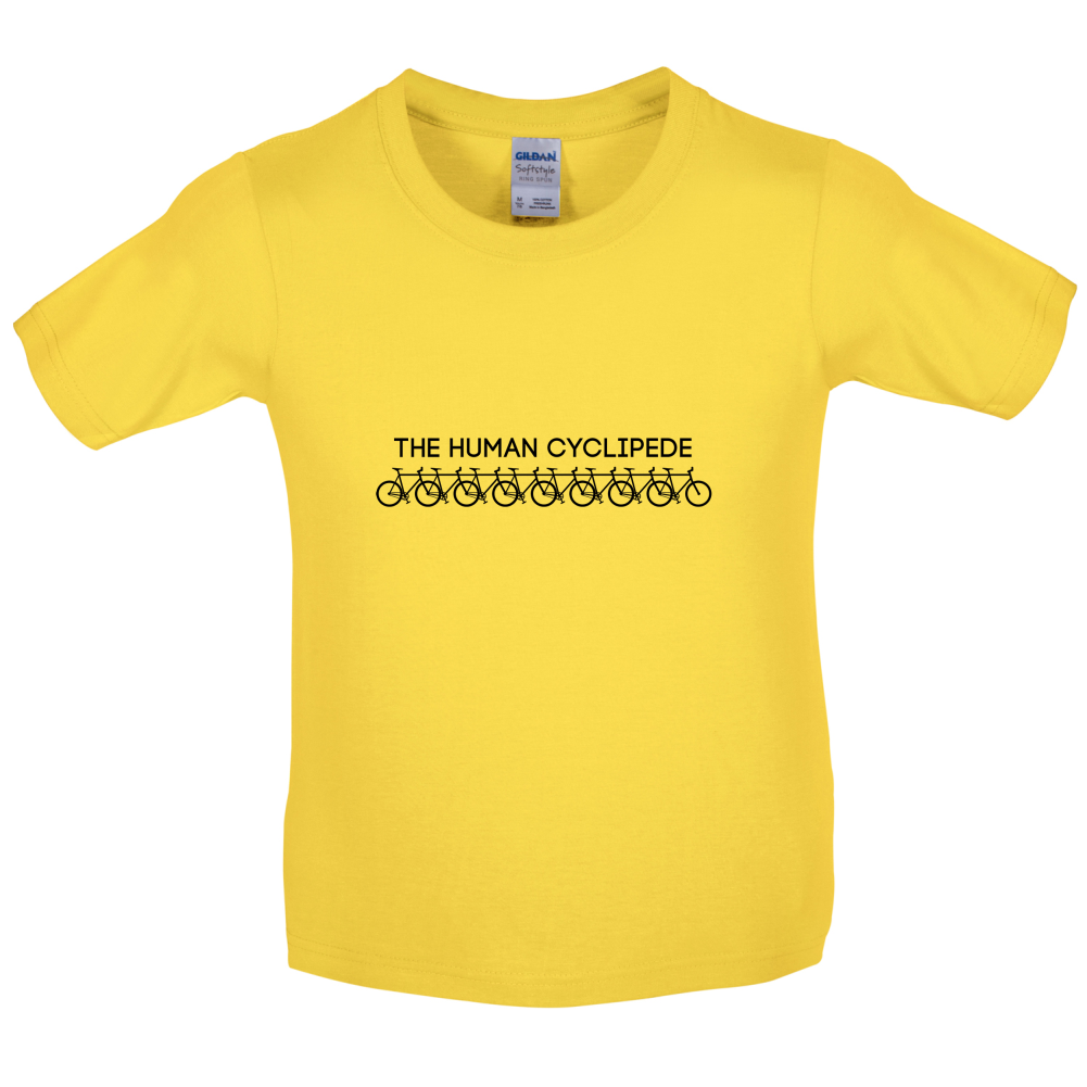 Human Cyclipede Kids T Shirt