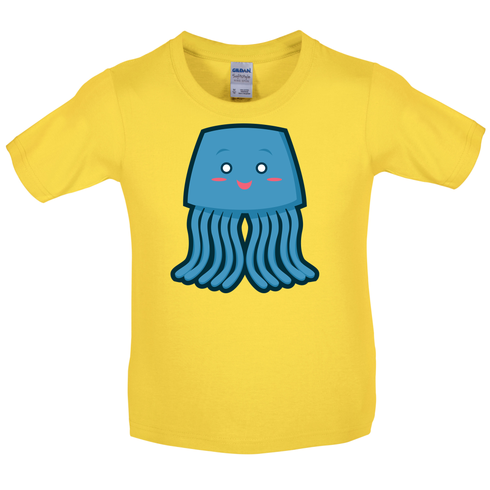 Cute Squid Baby T Shirt