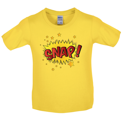 Snap! Word Art Kids T Shirt