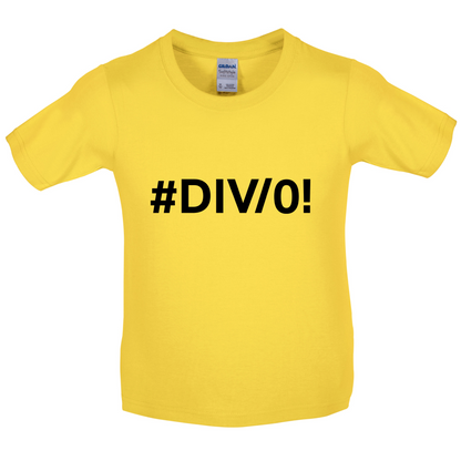 #Div Kids T Shirt