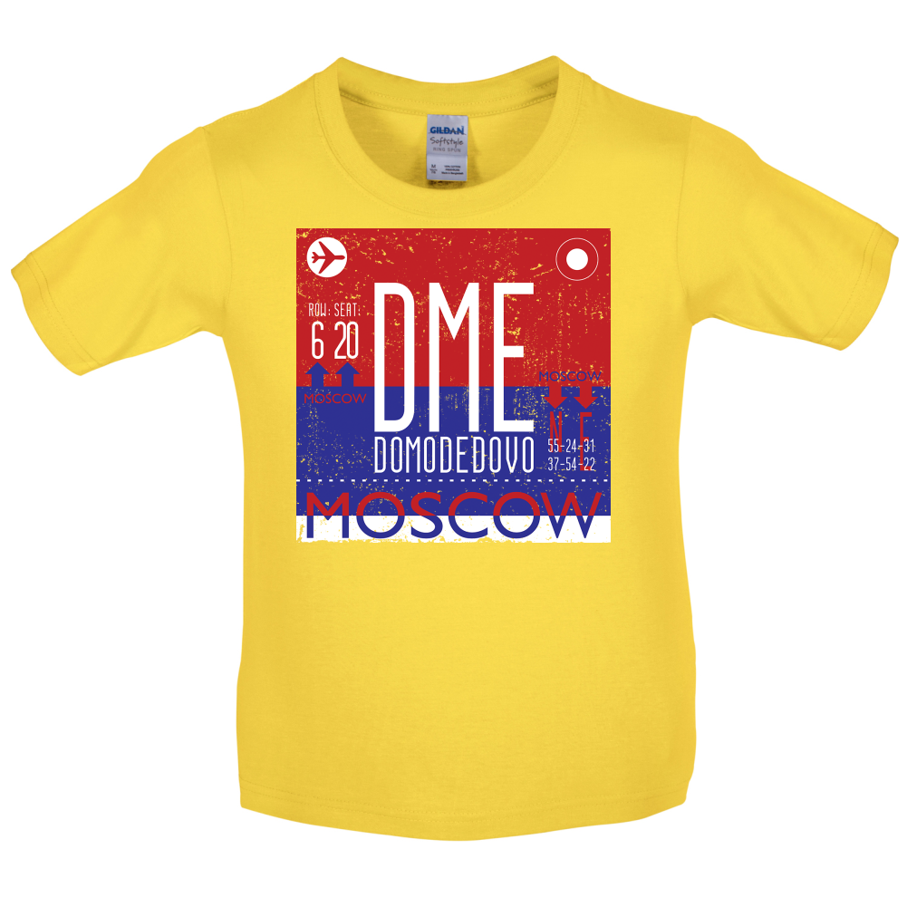 Moscow Airport Kids T Shirt