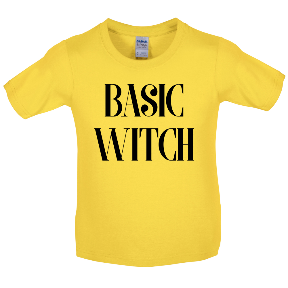 Basic Witch Kids T Shirt