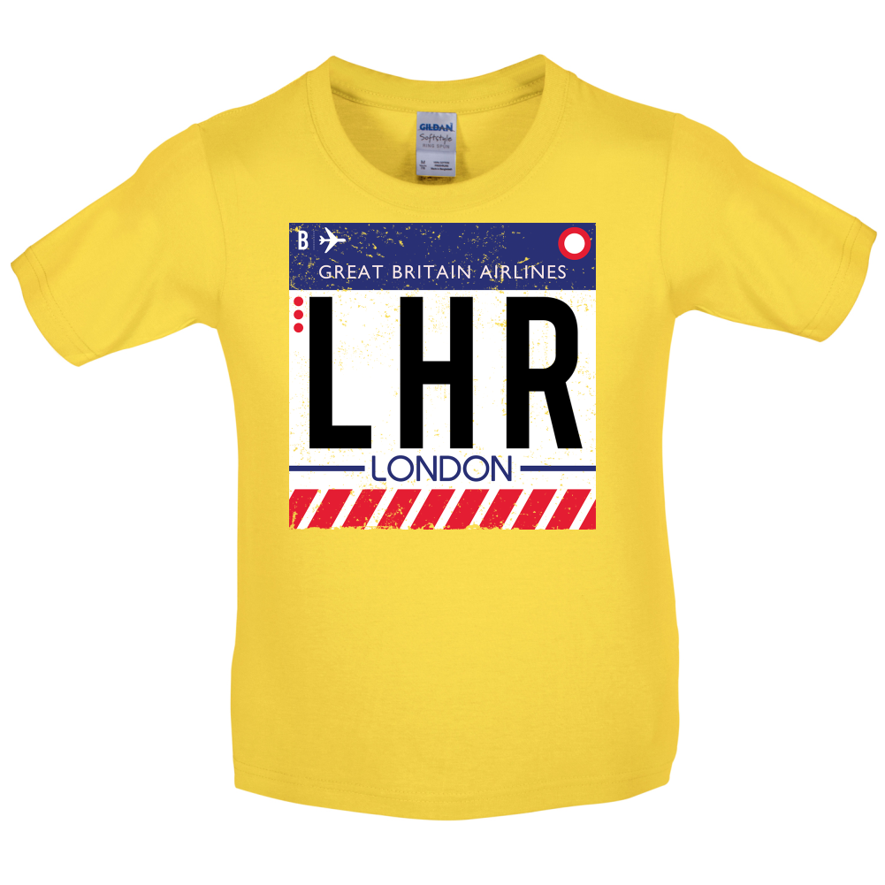 London Airport Kids T Shirt