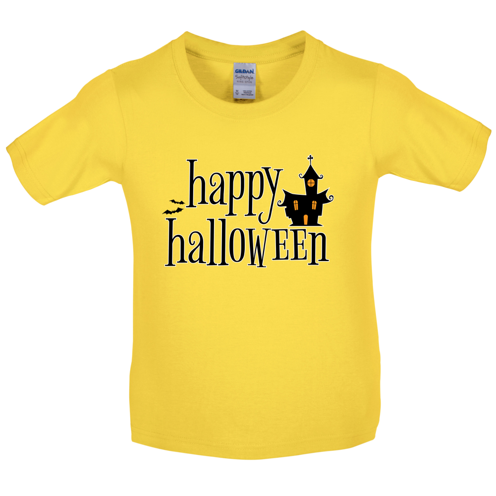 Happy Halloween Kids T Shirt