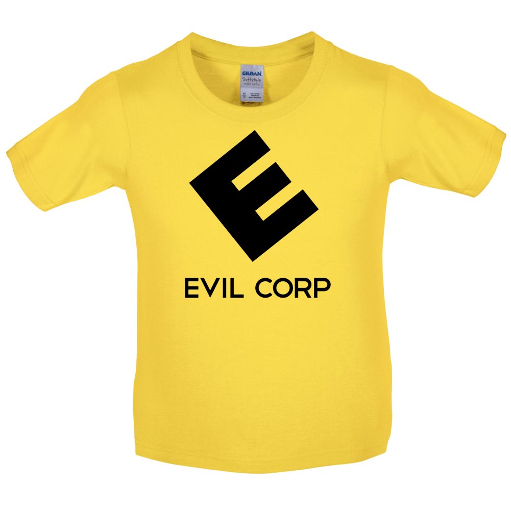 Evil Corp Kids T Shirt