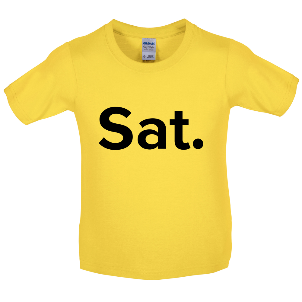 Weekday - Sat Kids T Shirt