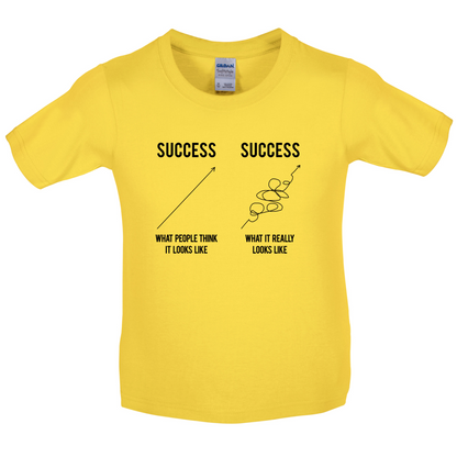 What Success Looks Like Kids T Shirt