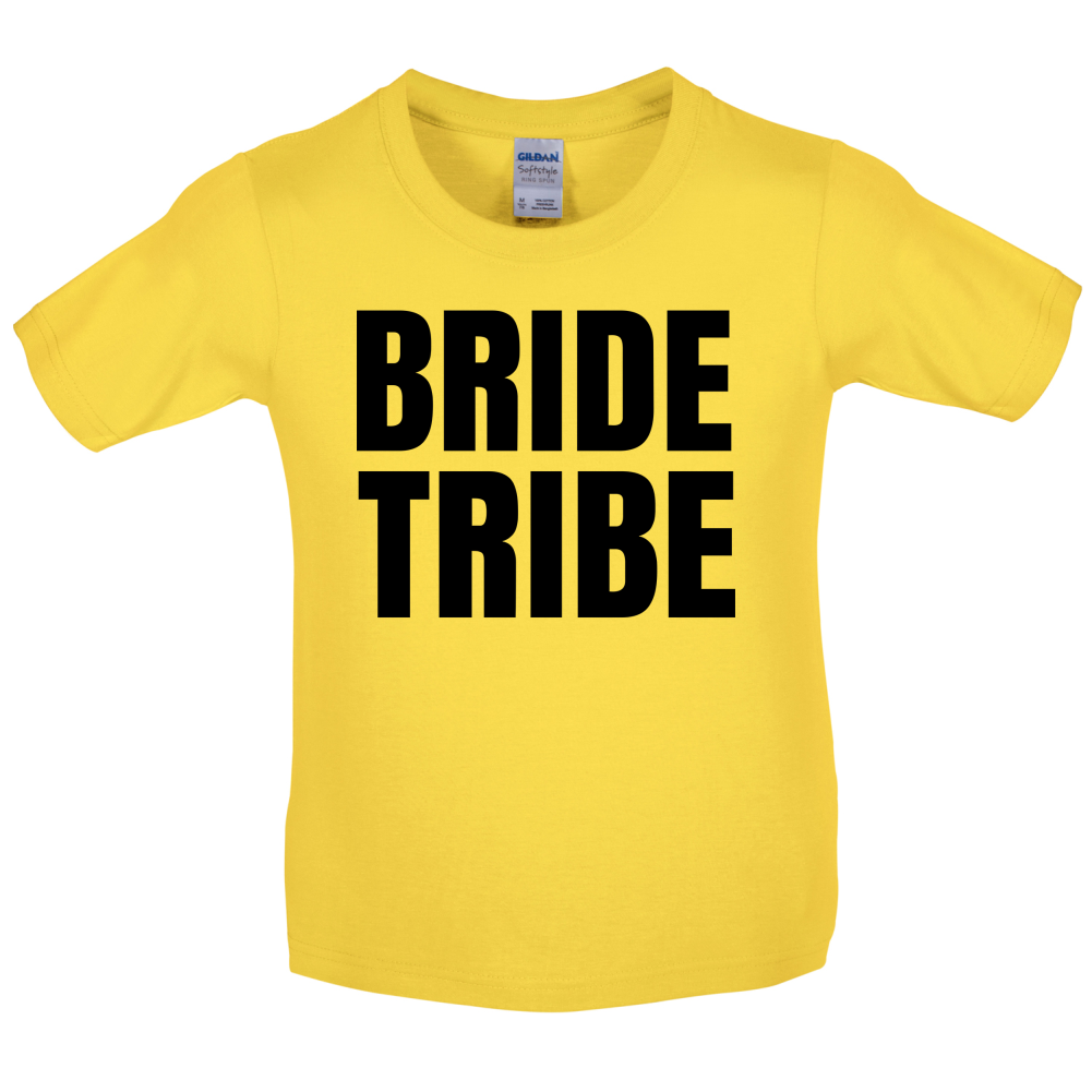 Bride Tribe Kids T Shirt