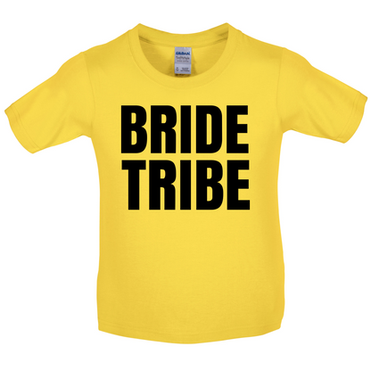 Bride Tribe Kids T Shirt