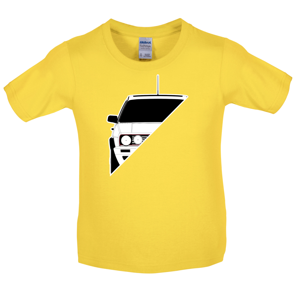 Golf GTI MK2 - Split Kids T Shirt