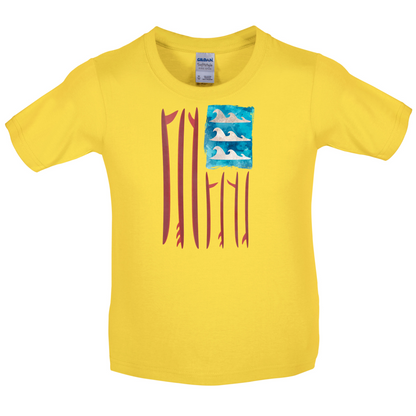 United States Of Suferica Kids T Shirt