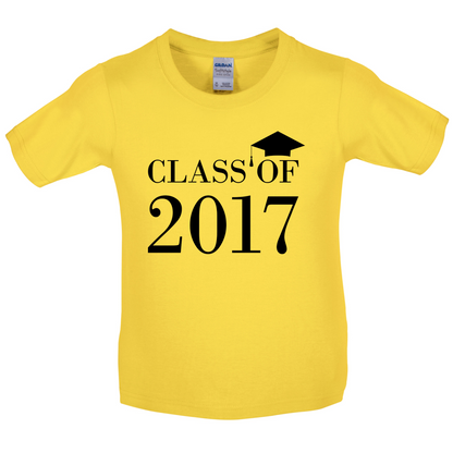 Class Of 2017 Kids T Shirt