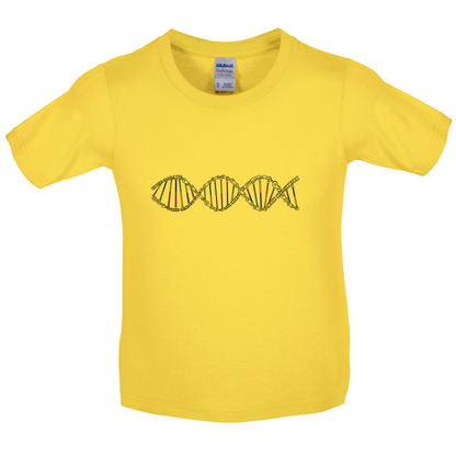 Cycling DNA Kids T Shirt