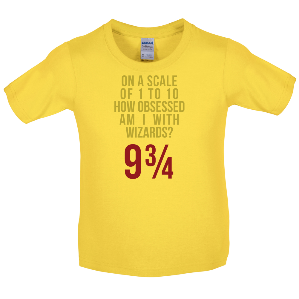 Obsessed With Wizards Kids T Shirt