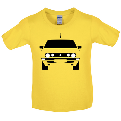 Golf MK2 - Front Kids T Shirt