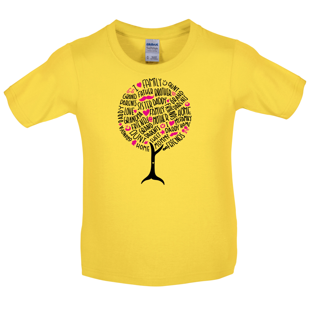 Family Tree  Kids T Shirt