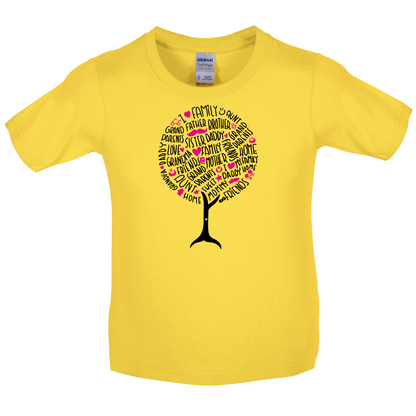 Family Tree  Kids T Shirt