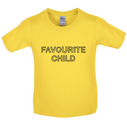Favourite Child Kids T Shirt
