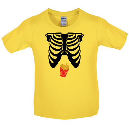 Fries Tummy Kids T Shirt