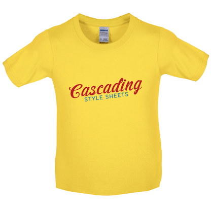 Cascading Style Sheets Kids T Shirt