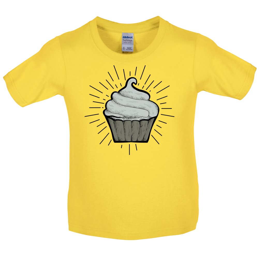Giant Cup Cake Kids T Shirt