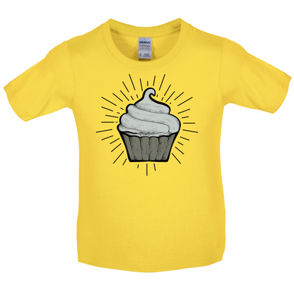 Giant Cup Cake Kids T Shirt