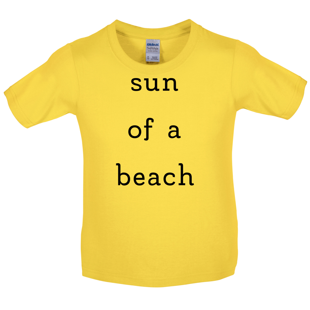 Son Of A Beach Kids T Shirt
