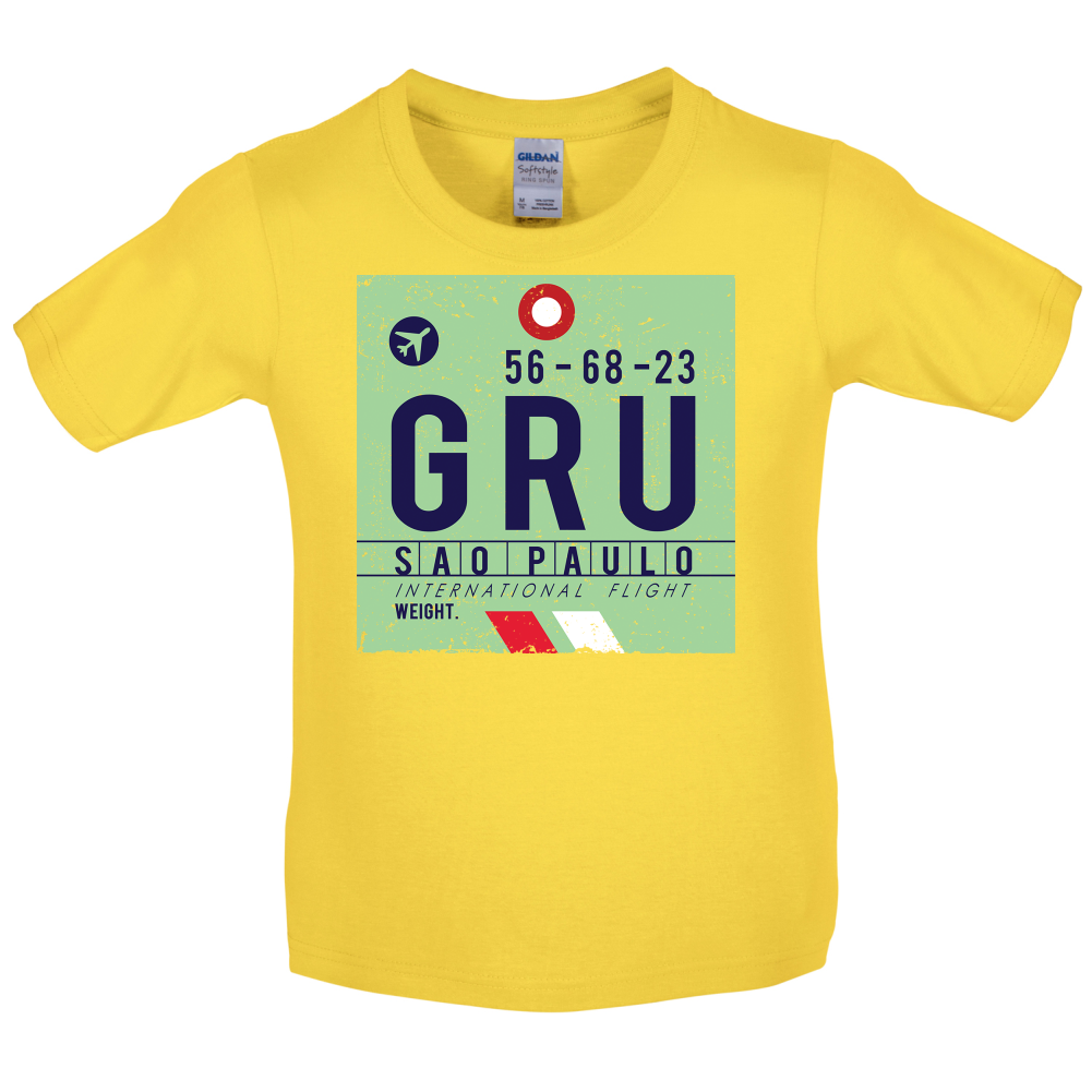 Sao Paulo Airport Kids T Shirt