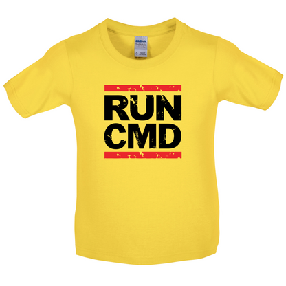 Run CMD Kids T Shirt