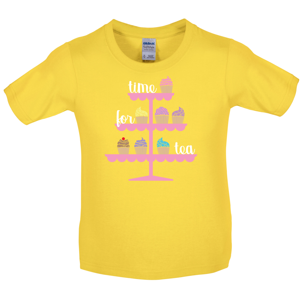 Time For Tea Kids T Shirt