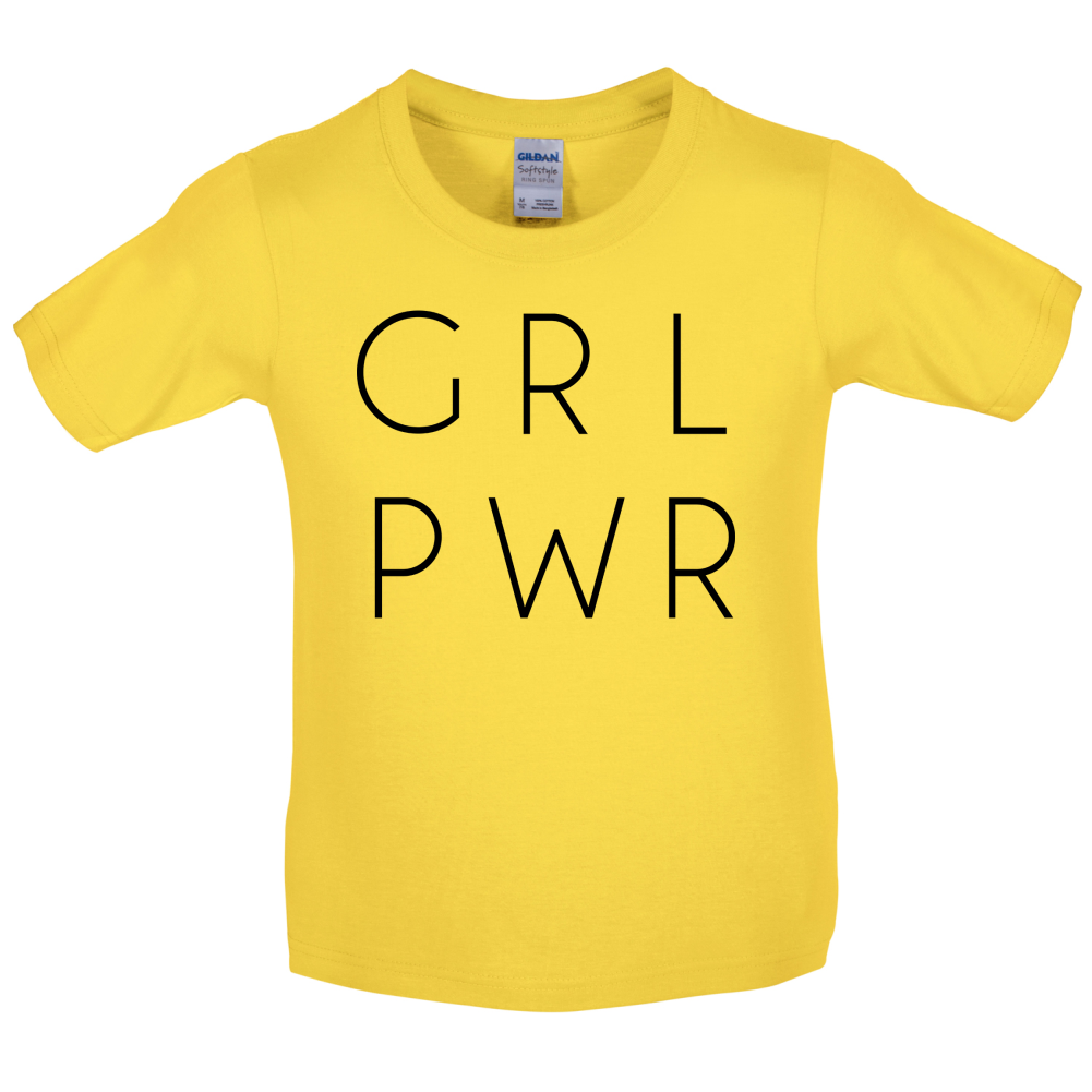 GRL PWR Kids T Shirt