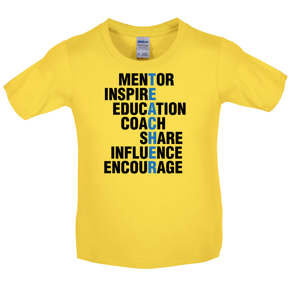 Teacher Quote Kids T Shirt