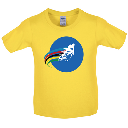 Cycling Stripes Kids T Shirt