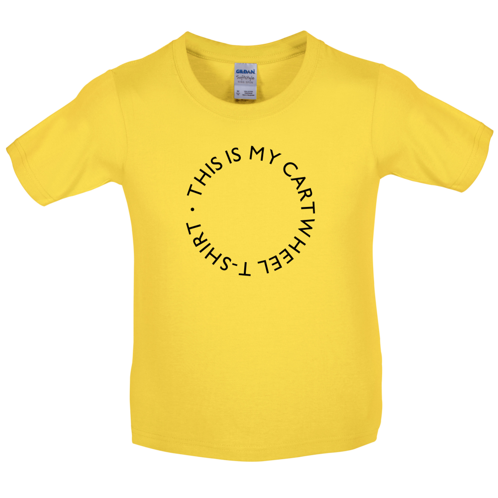 This Is My Cartwheel  Kids T Shirt
