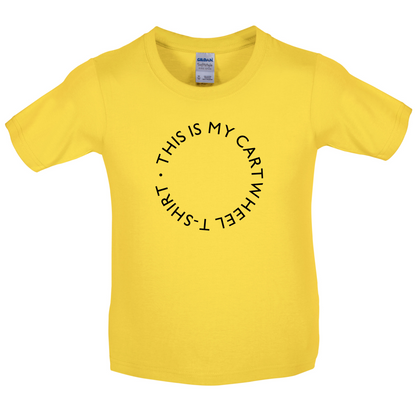 This Is My Cartwheel  Kids T Shirt