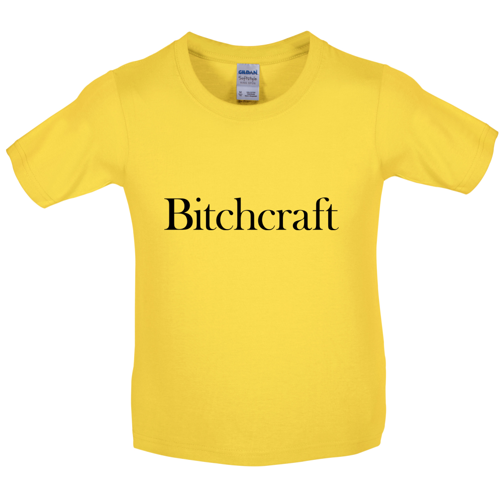 Bitch Craft Kids T Shirt