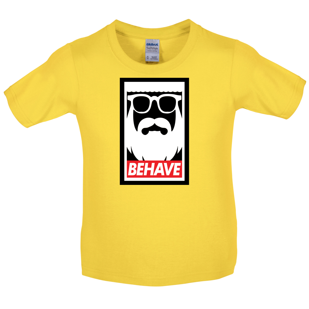 Behave-Obey Kids T Shirt