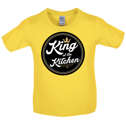King Of The Kitchen Kids T Shirt