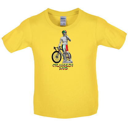 Cyclangelo's David Kids T Shirt