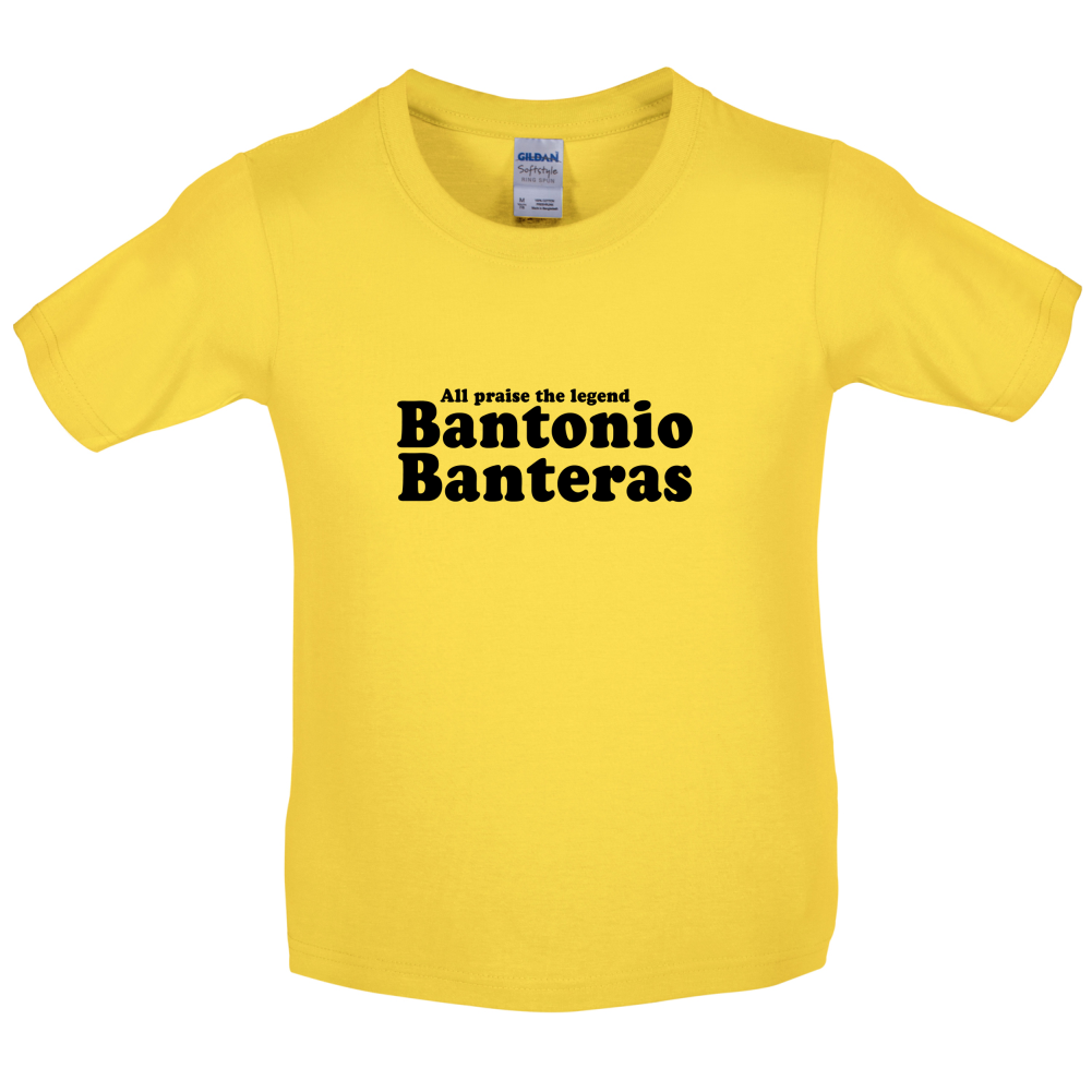 Bantonio Banteras Kids T Shirt