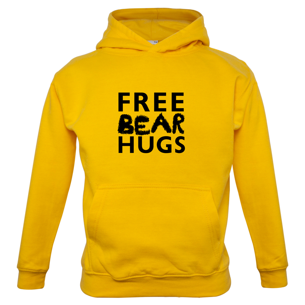 Free Bear Hugs Kids T Shirt