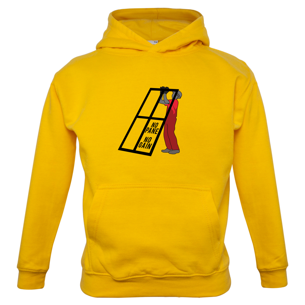 No Pane No Gain Kids T Shirt