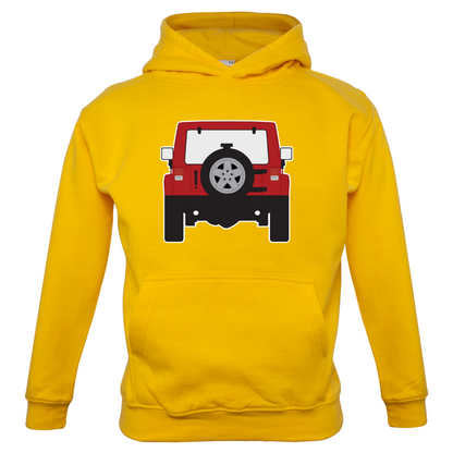 JW Rear Red Kids T Shirt