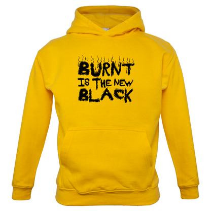Burnt Is The New Black Kids T Shirt