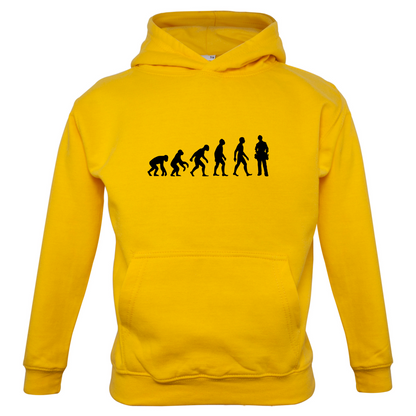 Evolution Of Man Plumber Kids T Shirt