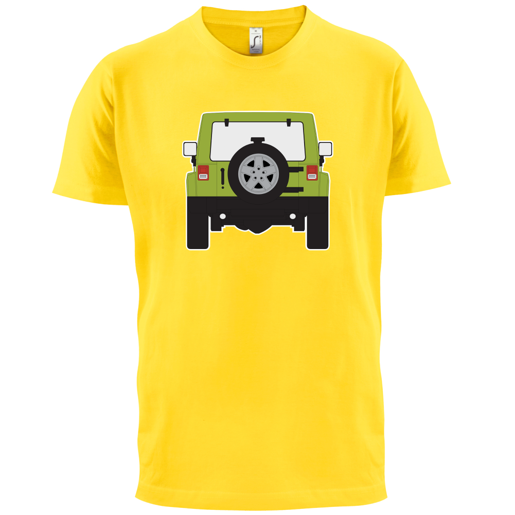JW Rear Hyper Green T Shirt