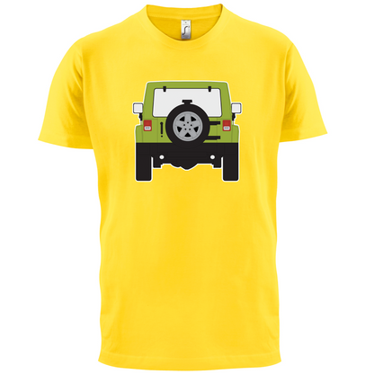 JW Rear Hyper Green T Shirt
